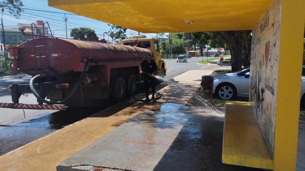 Ações de limpeza são intensificadas no Cruzeiro