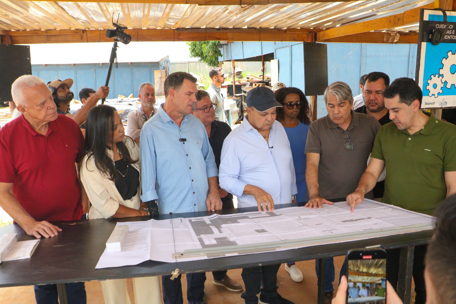 Ibaneis Rocha visita obras do Hospital de Brazlândia e destaca investimento de R$ 20 milhões na unidade