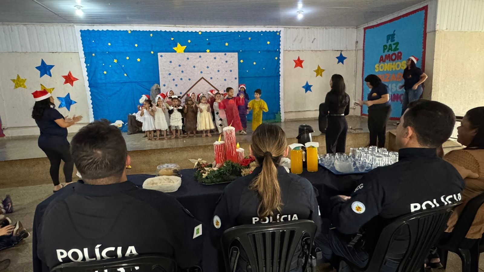 Ação de Natal da PMDF leva alegria a crianças da Cidade Estrutural