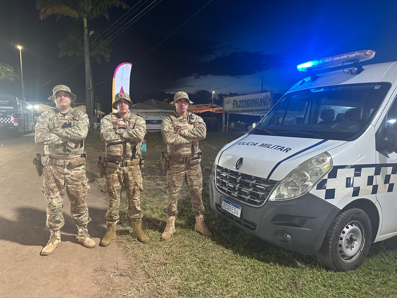 PMDF reforça segurança na 11ª Festa da Goiaba, em Brazlândia