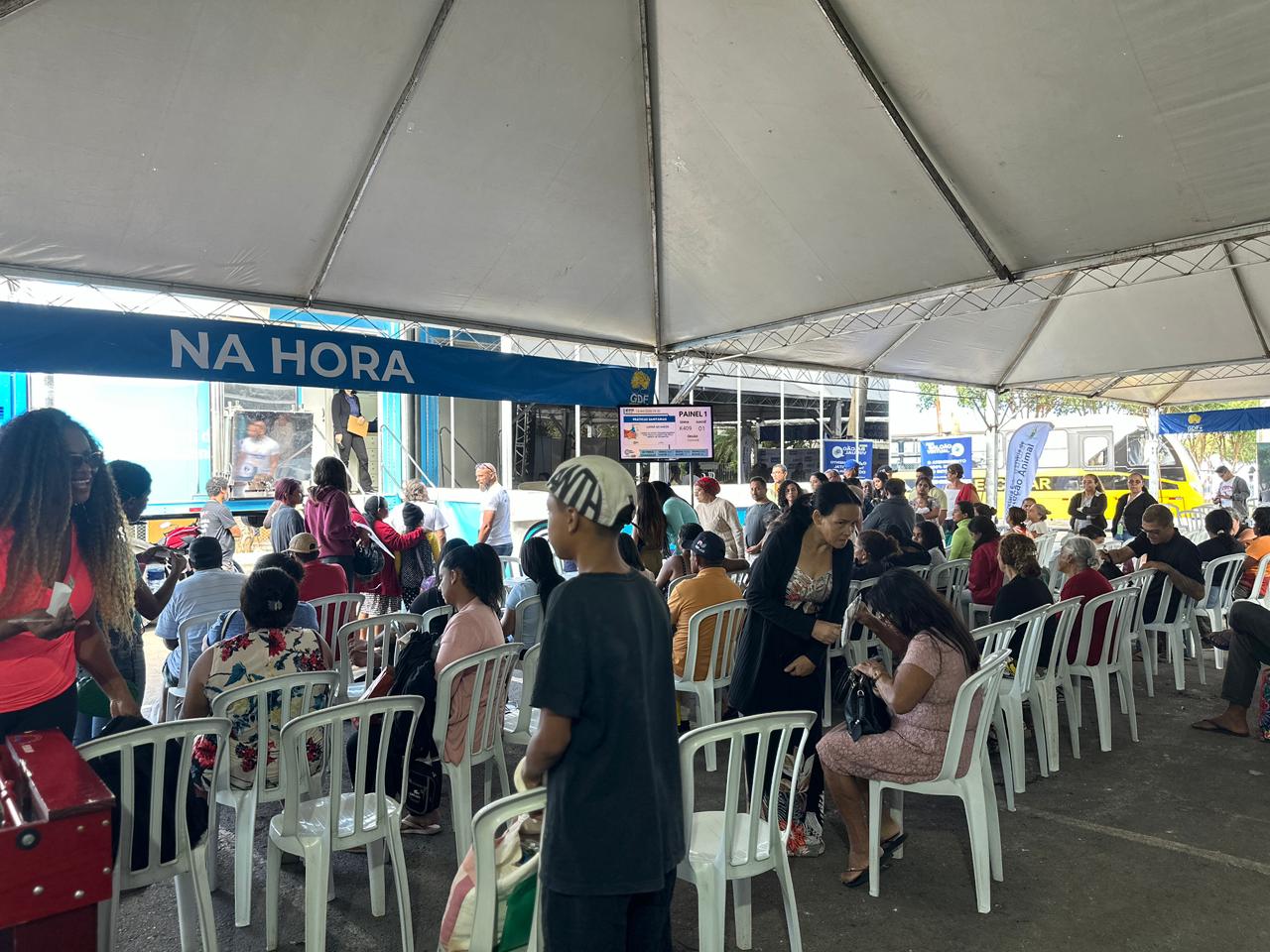 GDF na sua Porta leva serviços e atendimentos à população do Paranoá