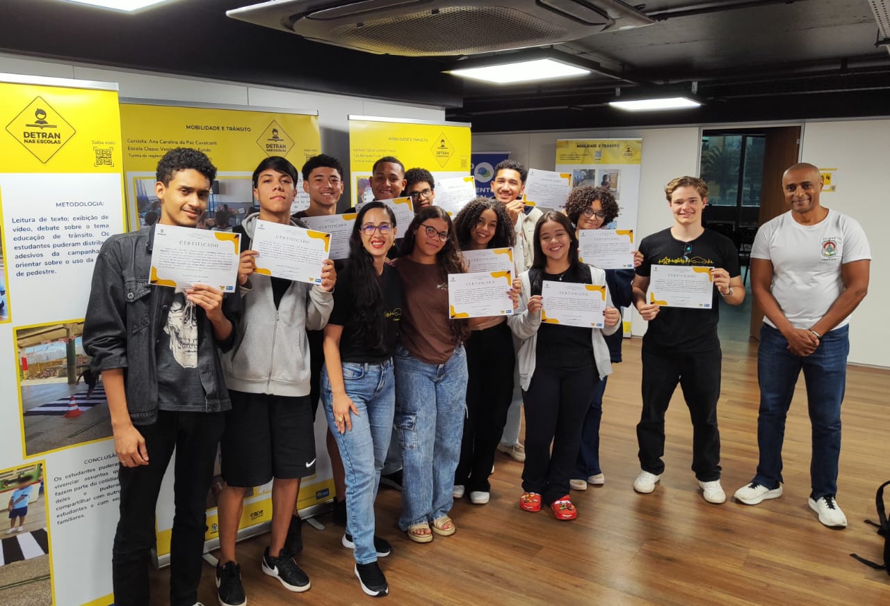 Concluído o 5º ciclo do programa Cidadania no Trânsito em escolas públicas