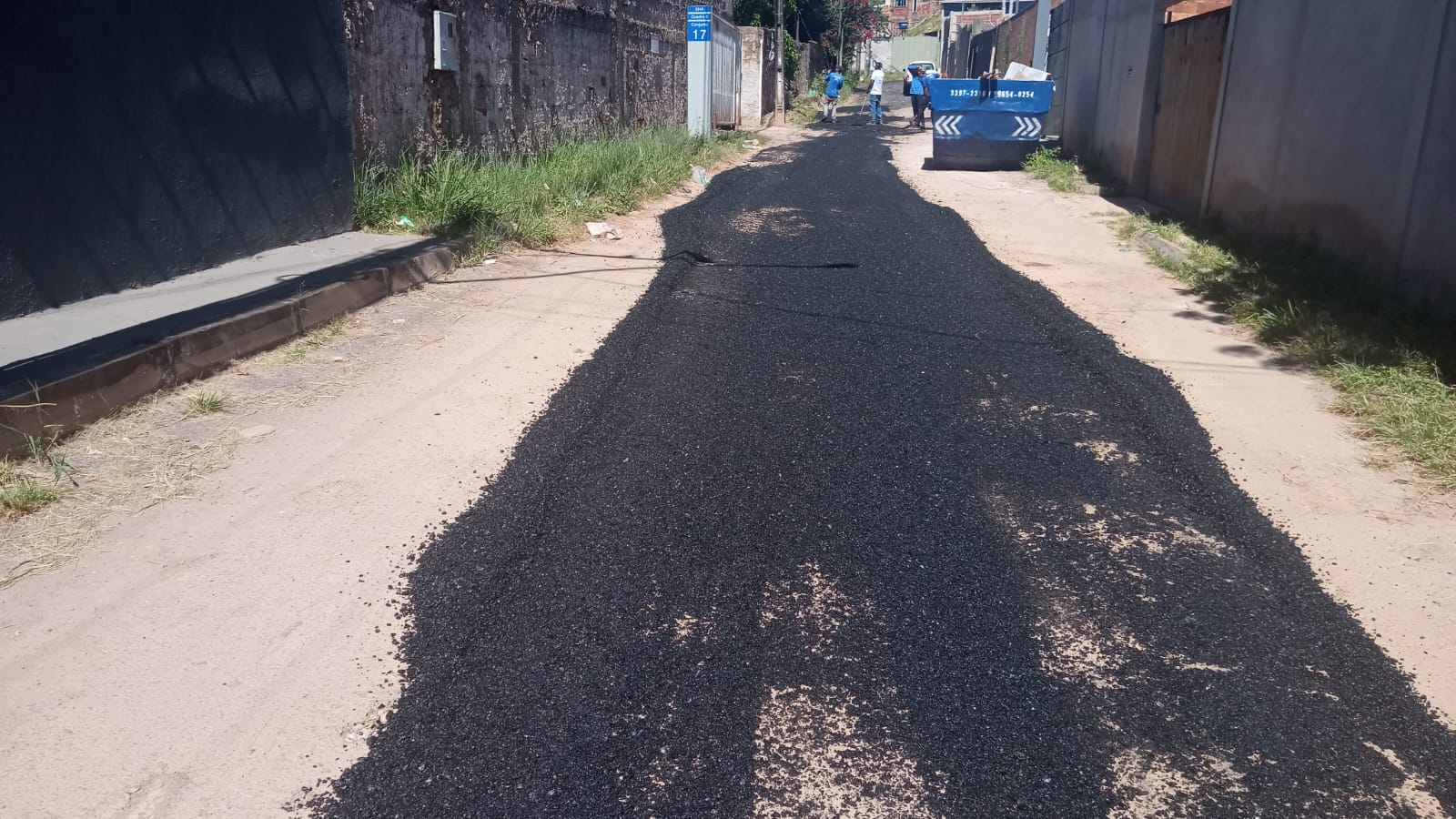 GDF conclui recapeamento e melhora acesso no SHA 5, em Arniqueira