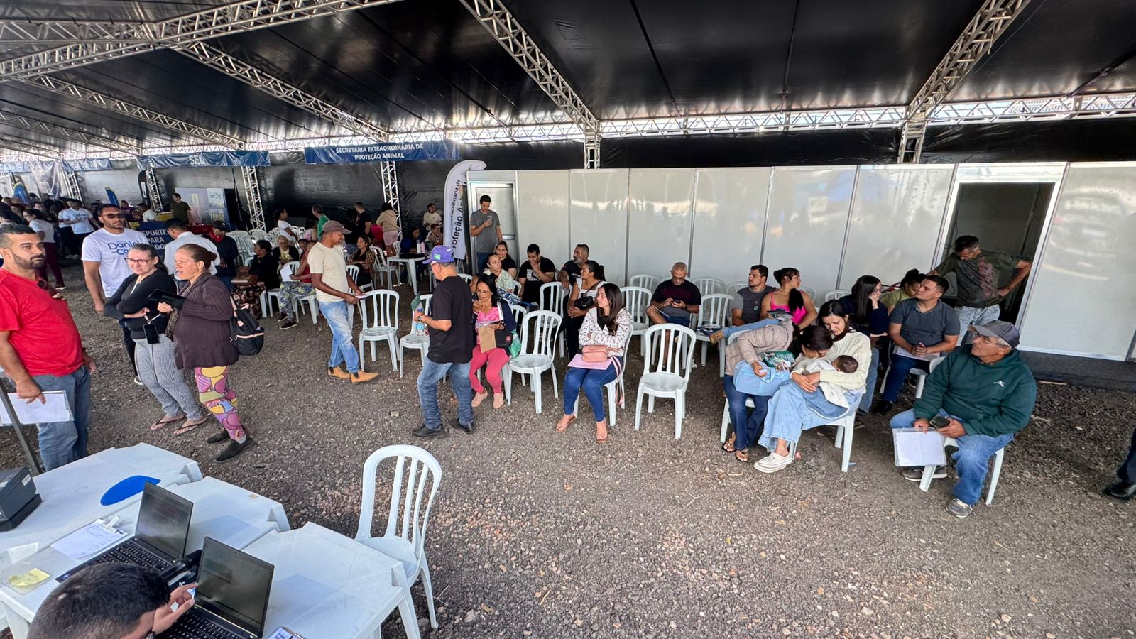 Mais de 500 famílias foram atendidas em Samambaia durante o GDF na Sua Porta