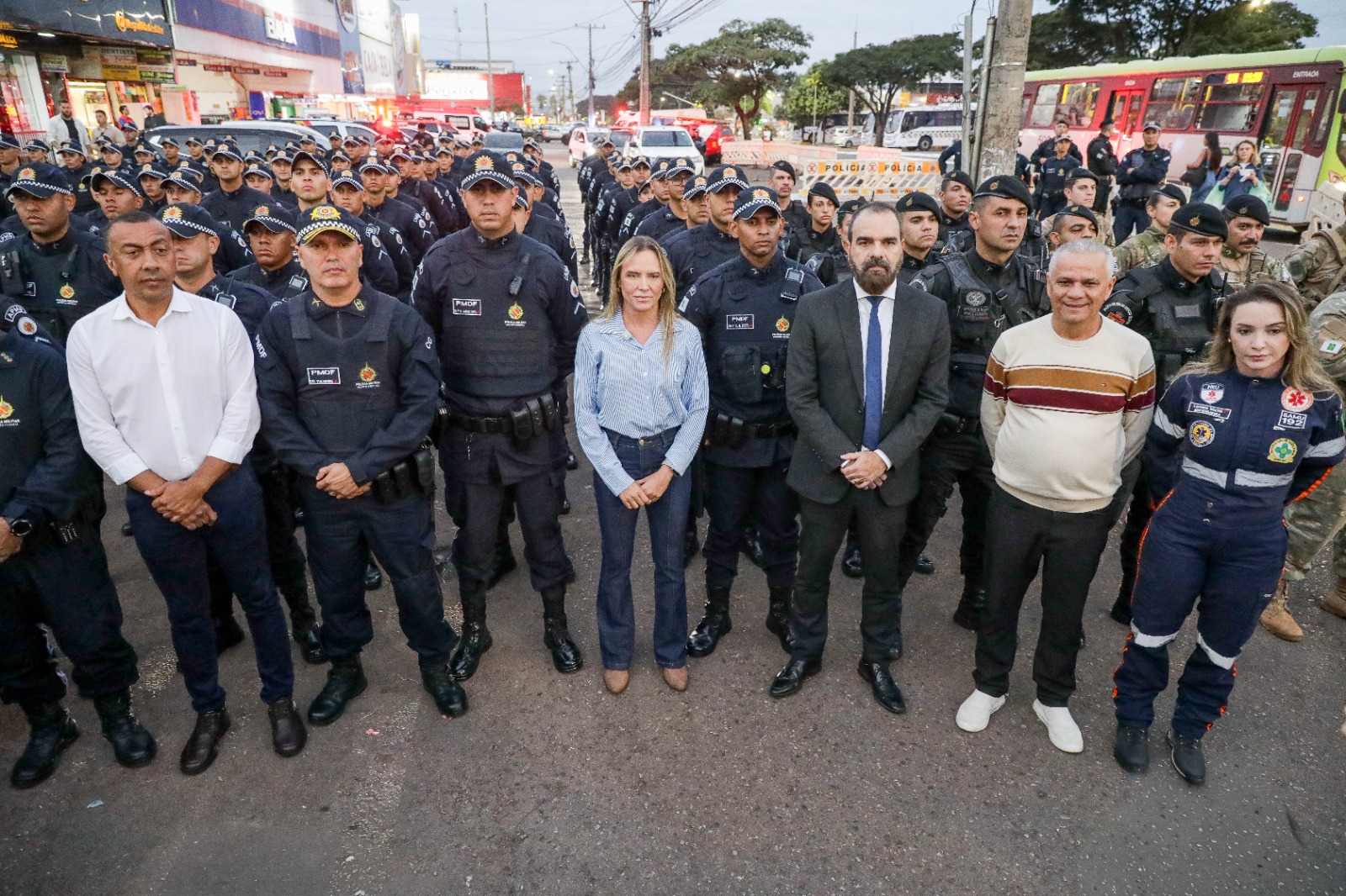 Operação Adsumus reforça policiamento em Ceilândia com 280 militares e 30 viaturas 