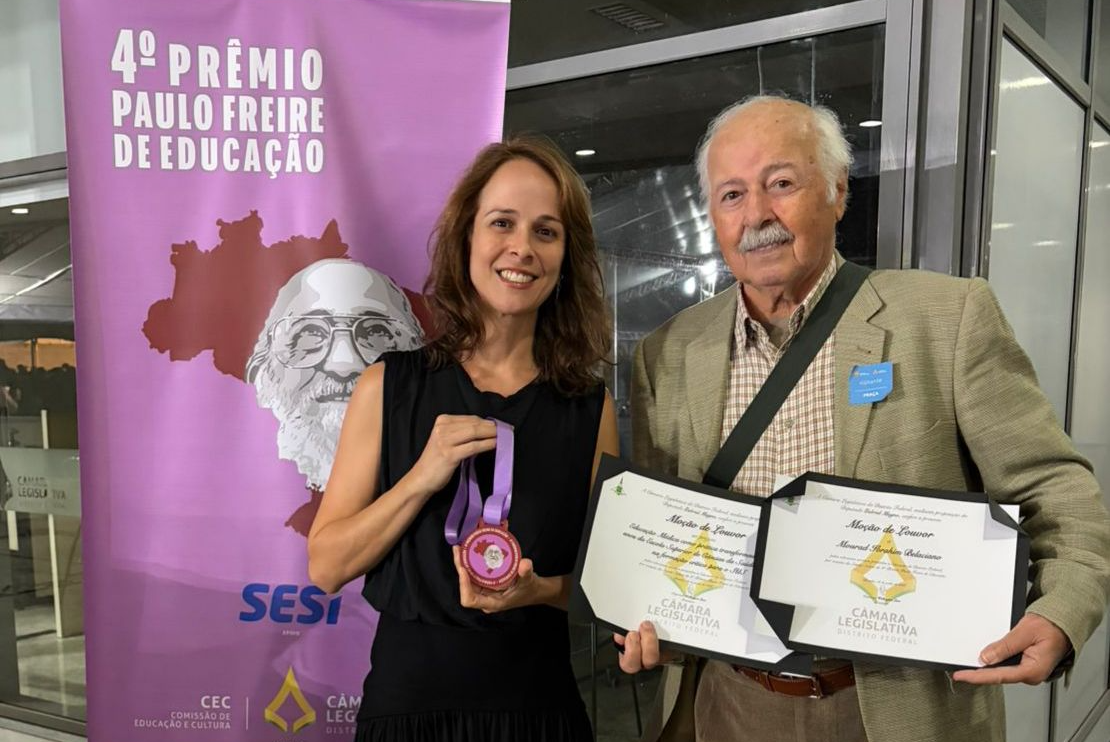 Trabalho da Escs ganha destaque na 4ª edição do Prêmio Paulo Freire de Educação