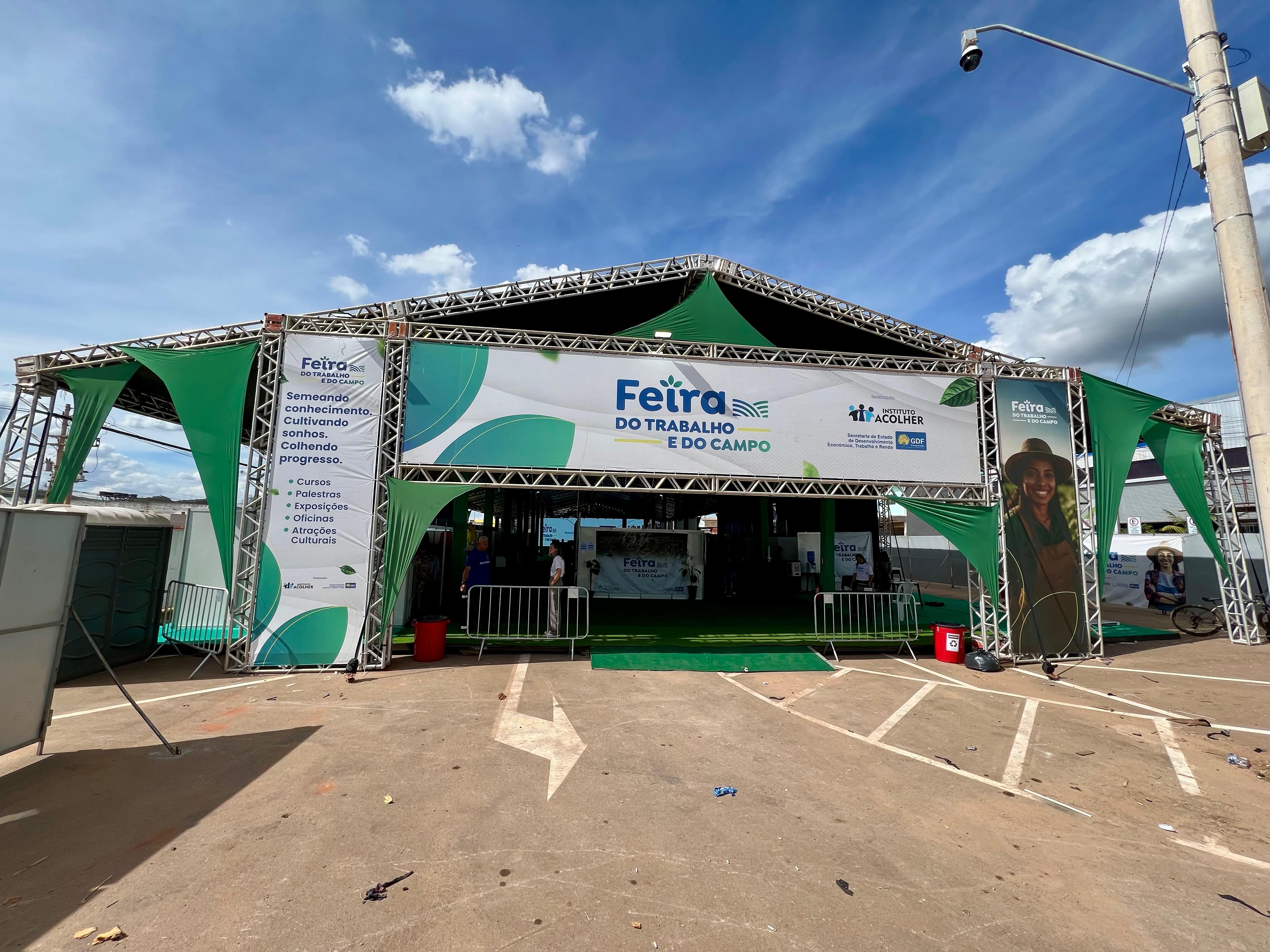 Feira do Trabalho e do Campo leva agricultura familiar e economia solidária ao Plano Piloto