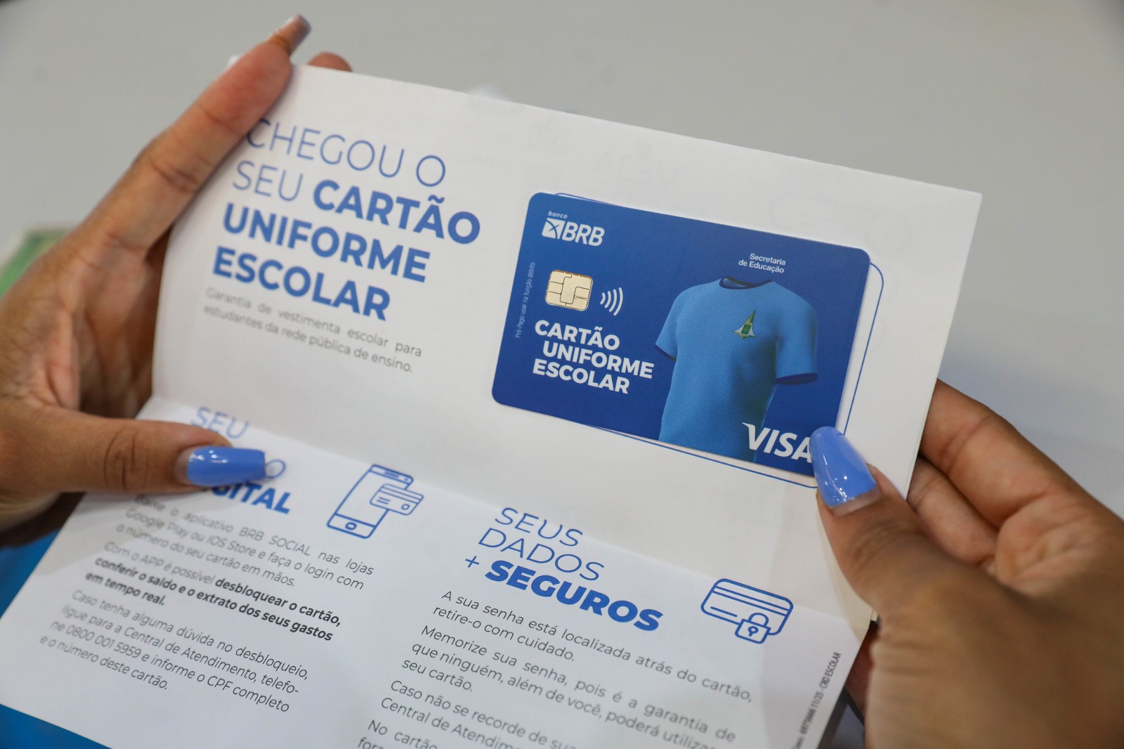 Cartão Uniforme Escolar muda de identidade visual durante período eleitoral