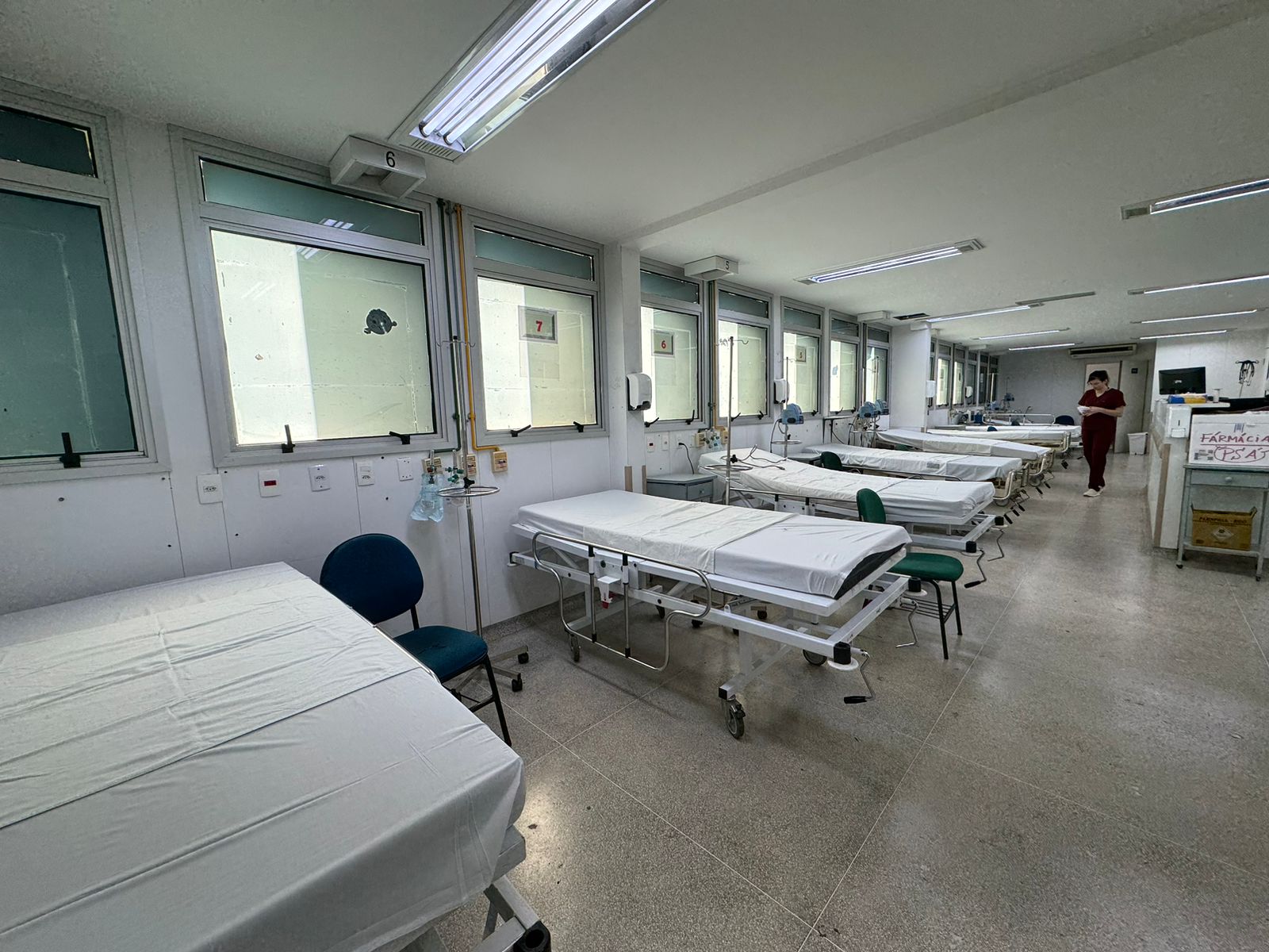 Com nova sala de hidratação, HRG amplia atendimento a pacientes com dengue