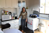 Maria Irene Peixoto Pinheiro, de 55 anos, recebeu orientações para reforma da casa onde mora, no Sol Nascente, pelo projeto Na Medida, da Codhab.