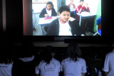 Em sessão nesta quarta-feira (31), alunos do sexto ao nono ano de 11 unidades de ensino assistiram a 20 filmes produzidos por colegas