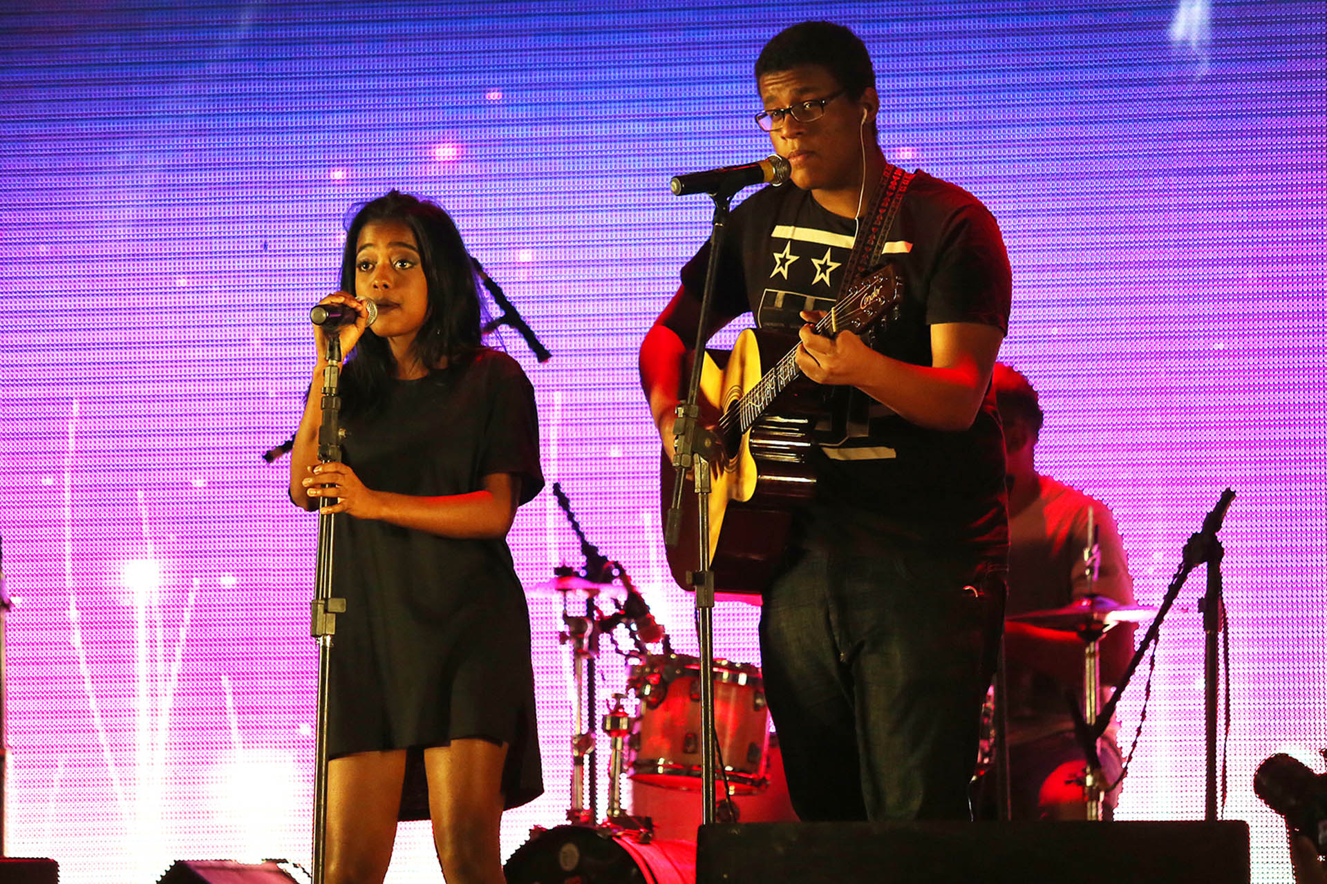 A Banda Flor, do Centro de Ensino Médio de Taguatinga Norte, venceu a seletiva de Taguatinga do Festival Interescolar de Música.