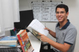 O estudante Ésio Gustavo Pereira Freitas, de 19 anos, foi um dos 105 qualificados no Sistema de Seleção Unificada (Sisu), que passaram pelos aulões do programa #BoraVencer