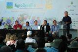 O governador Rollemberg fala durante a abertura da AgroBrasília na tarde desta terça-feira (16).