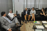 O governador de Brasília, Rodrigo Rollemberg, recebeu nesta terça-feira (23) os moradores da 207 Sul, Plano Piloto.