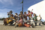 O grupo cultural Pé de Cerrado se apresenta na sexta-feira (1º), no gramado do Panteão da Pátria, na Praça dos Três Poderes.
