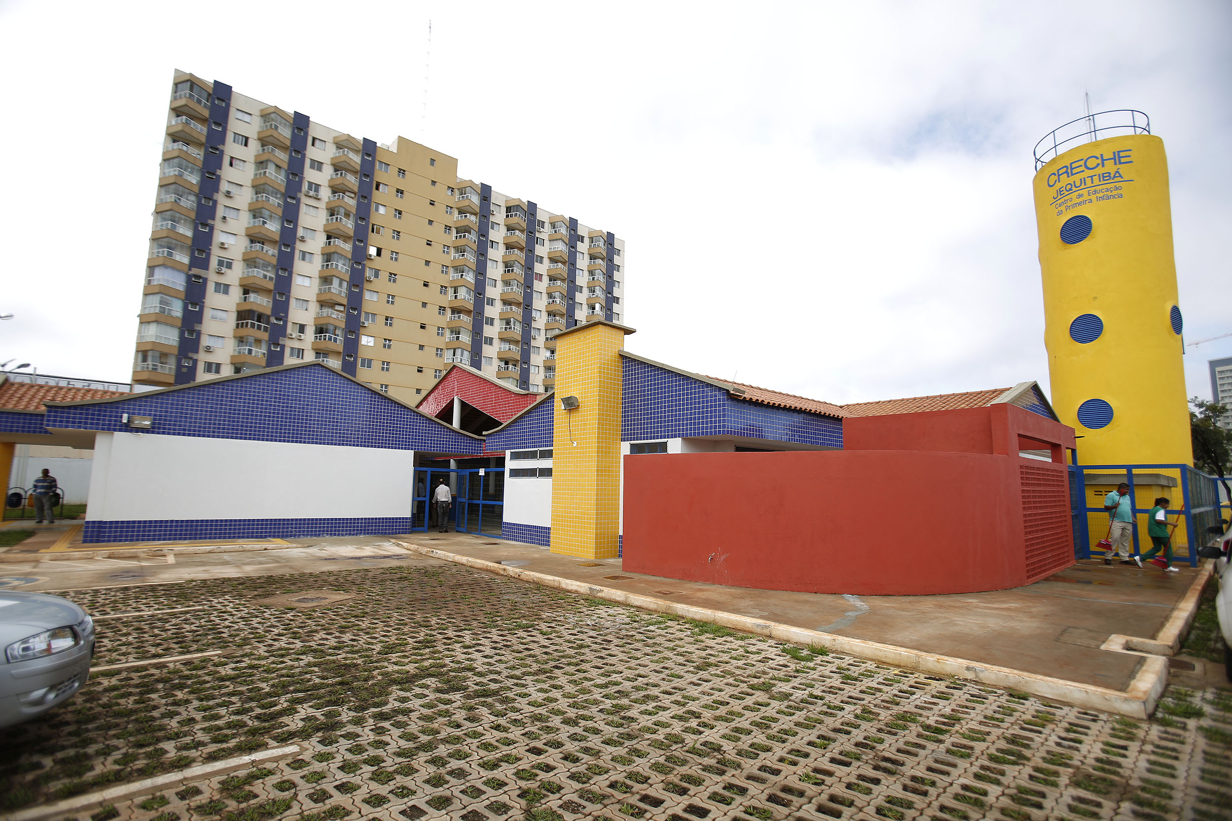 O Centro de Educação da Primeira Infância - Creche Jequitibá, em Águas Claras.