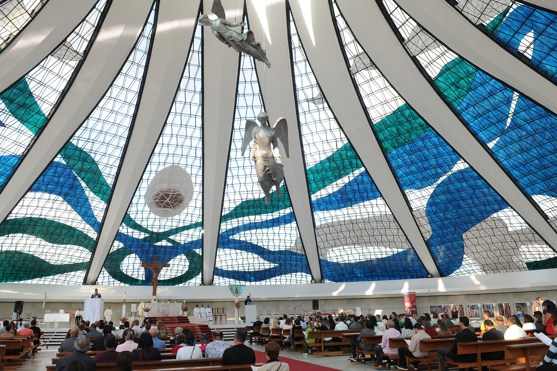 Missa na Catedral abre comemorações dos 58 anos de Brasília.