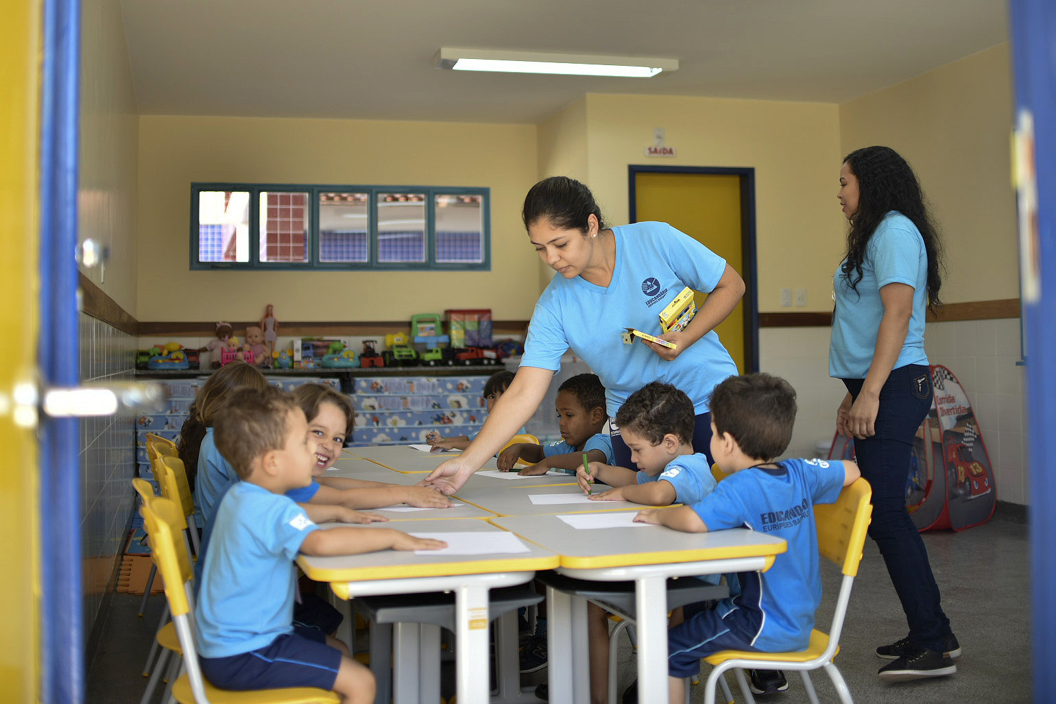 Novo centro de educação da primeira infância em Sobradinho II atenderá 150 crianças. Foto: Andre Borges/Agência Brasília