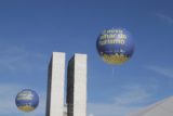 Brasília, 02.02.2020//Cerimônia de troca da bandeira na Praça dos Três Poderes. Foto Luís Tajes/Setur-DF