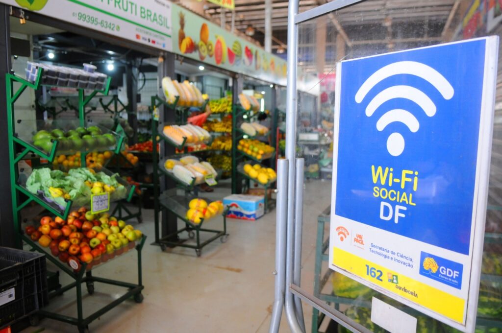 Wi-Fi Social chega à Feira Permanente do Riacho Fundo - Agência Brasília