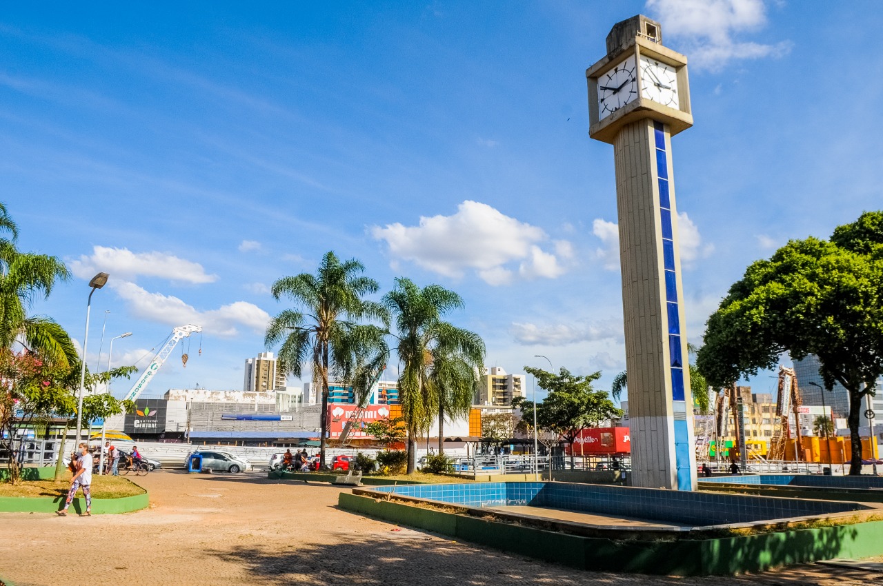 Praça do Relógio, cartão-postal da cidade | Foto: Paulo H. Carvalho/Agência Brasília