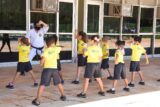 Atualmente, 160 crianças são atendidas no Programa Forças no Esporte nas instalações da Escola Superior de Defesa | Foto: Mary Leal/Secretaria de Esporte