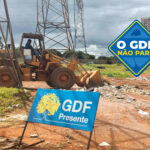 Nesta semana, o GDF Presente iniciou uma nova limpeza da área de mil metros quadrados, sob uma rede de energia da CEB | Foto: Divulgação/GDF Presente