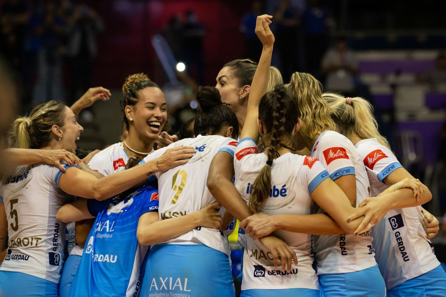 Vencedor da primeira partida da final da Superliga feminina, o Itambé/Minas volta à quadra do Nilson Nelson nesta sexta (29) | Foto: Nadine Oliver/Inovafoto/CBV