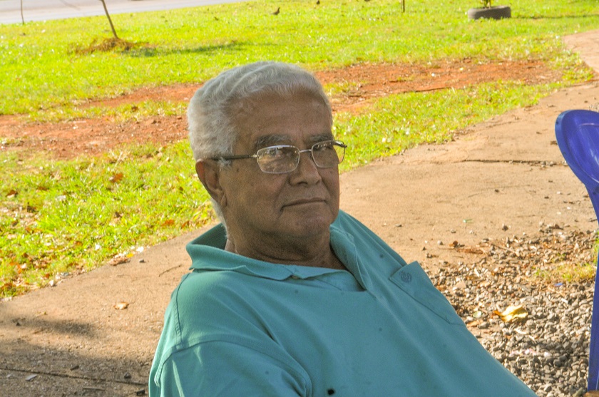 O aposentado Ozimar Peixoto da Silva está na expectativa pelo impacto positivo da obra