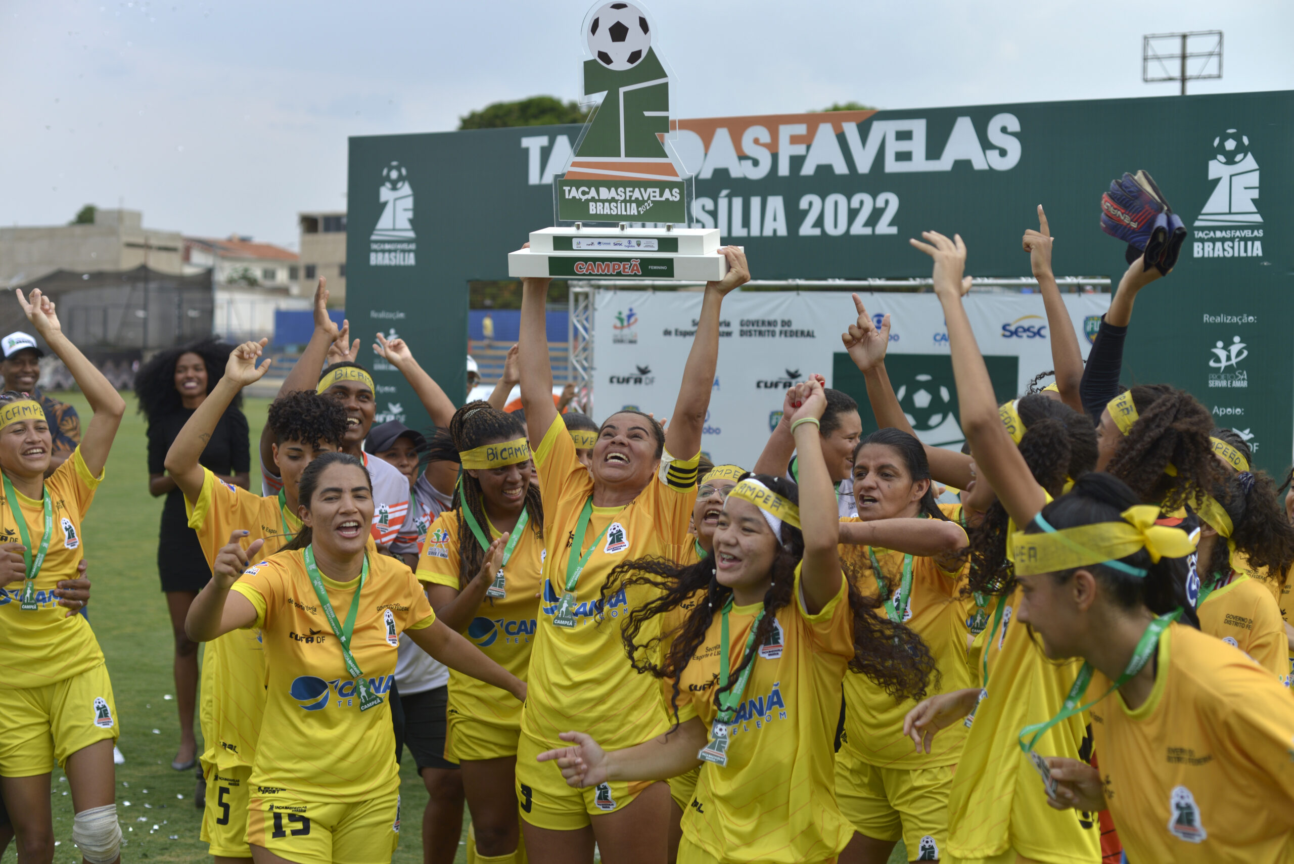 Time de Ceilândia Norte, vencedor da Taça das Favelas local neste ano, participa da competição que se inicia nesta quinta-feira (3) | Fotos: Claudio Reis