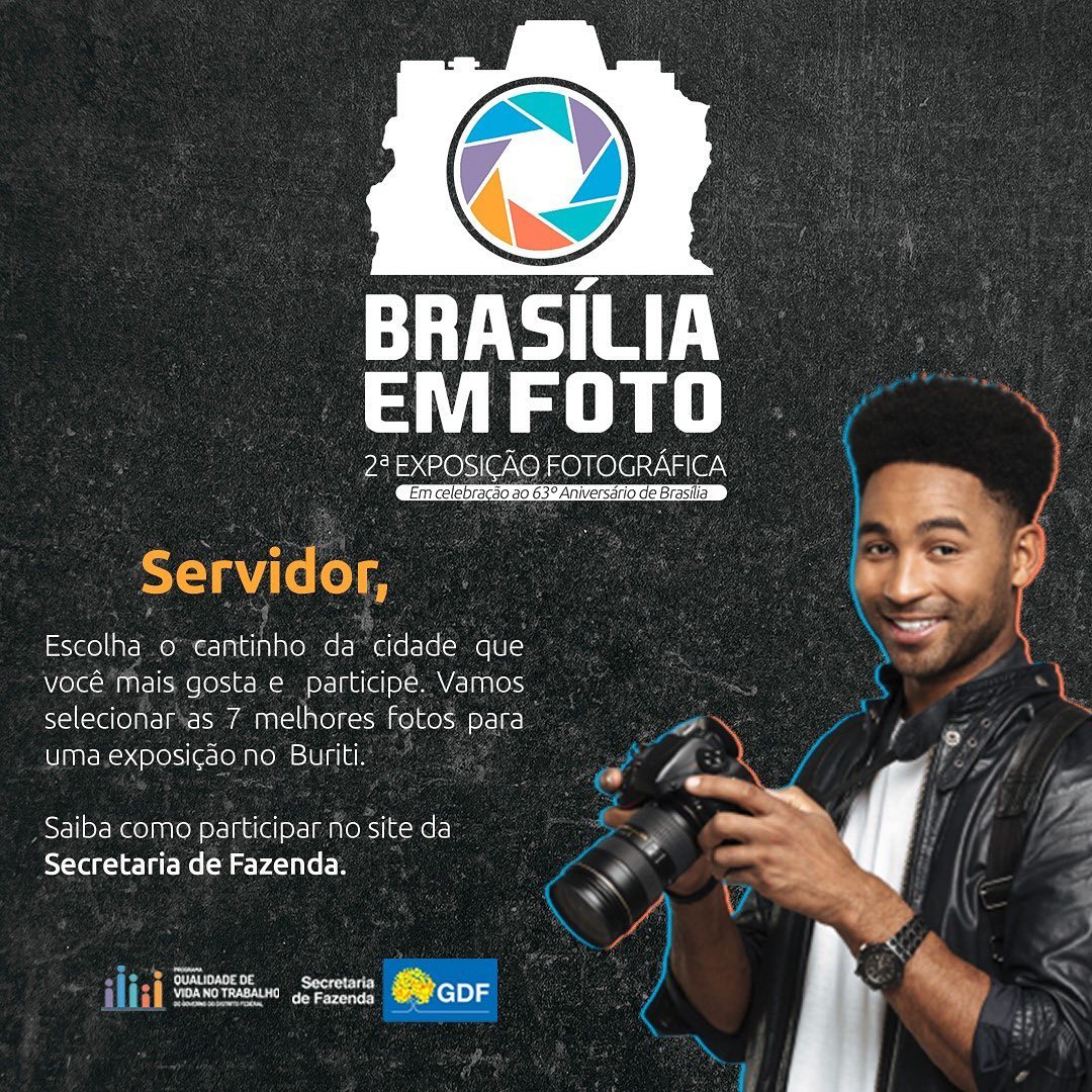 Concurso de fotografia celebra o aniversário de Brasília