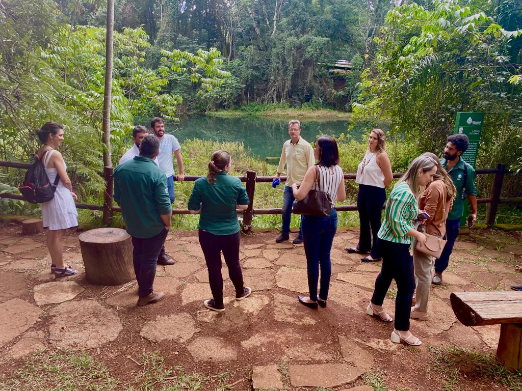 Comitiva da Prefeitura do Recife visita o Parque Olhos d’Água