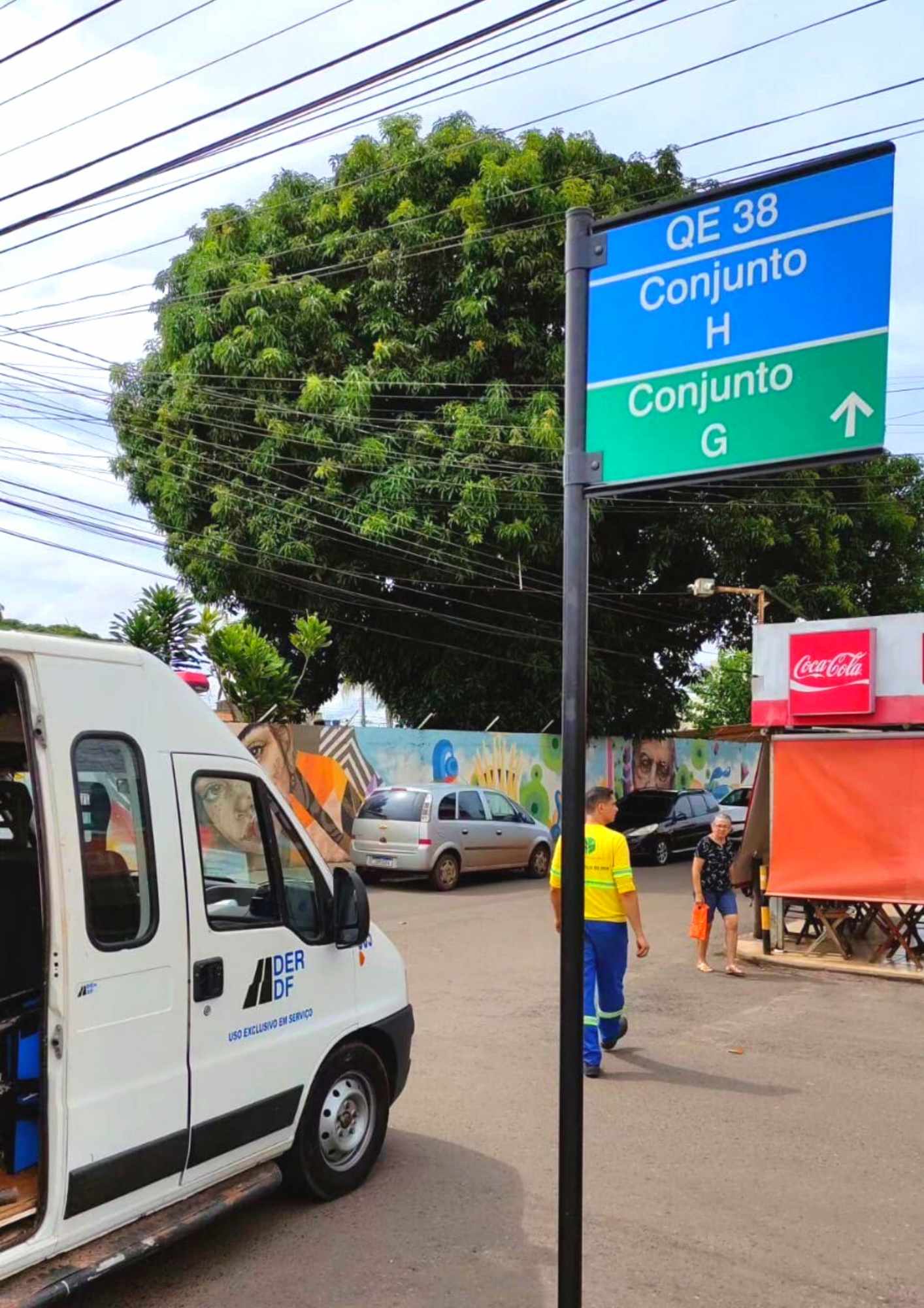 Mais de 100 novas placas de endereço serão instaladas no Guará