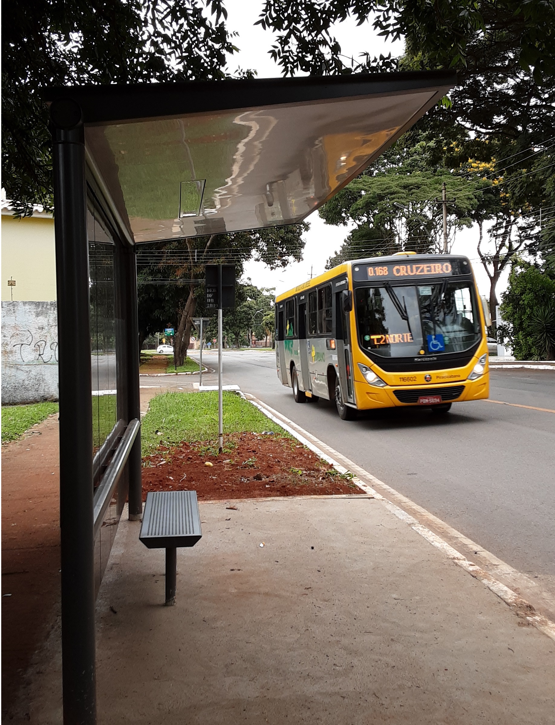 Novo trajeto das linhas do Cruzeiro e Sudoeste para Asa Norte