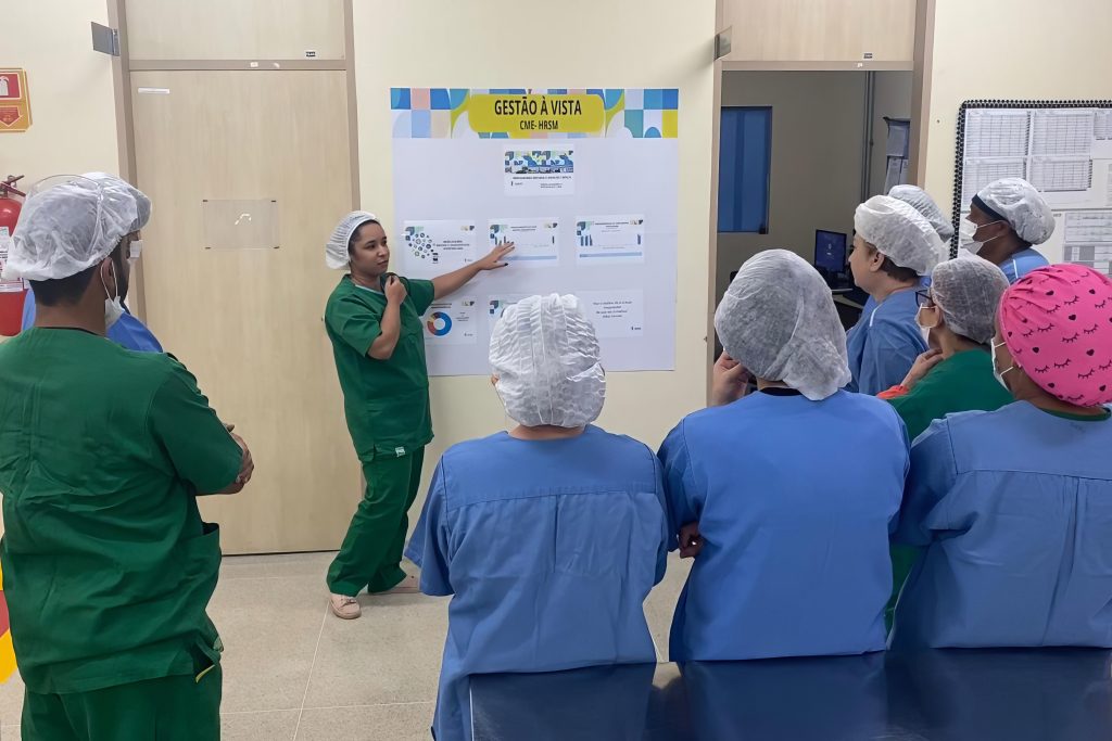Ferramenta Gestão à Vista é implementada no Hospital Regional de Santa Maria