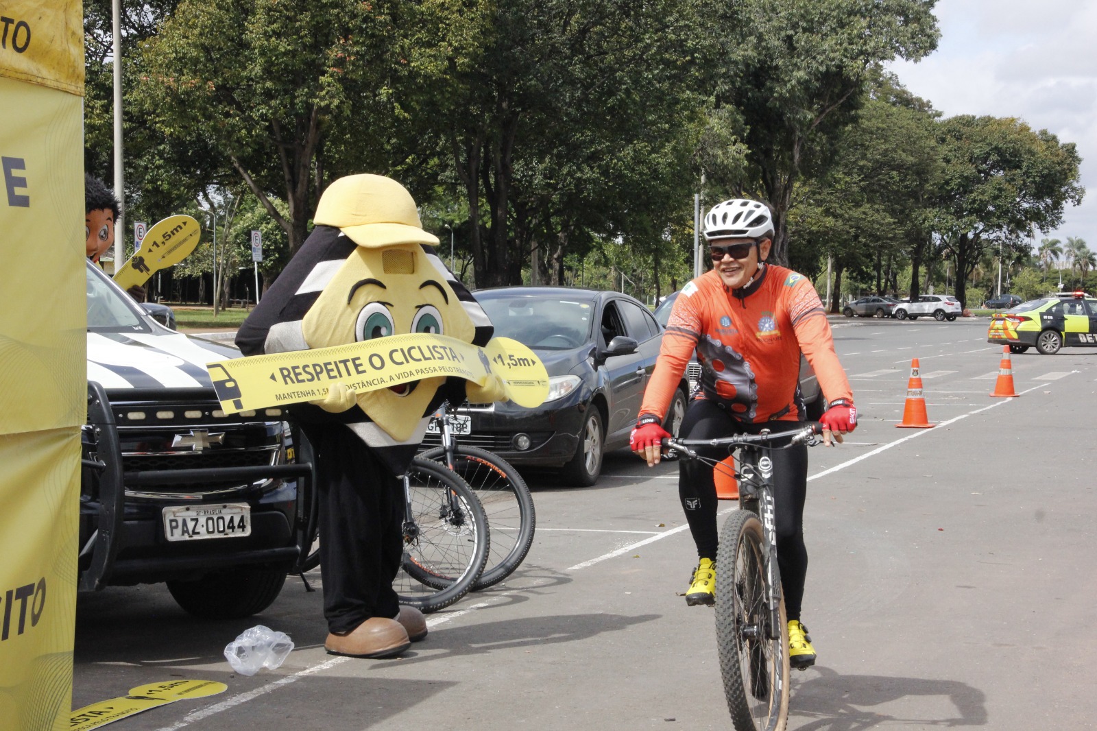 Dia Mundial do Ciclista é comemorado com blitz especial