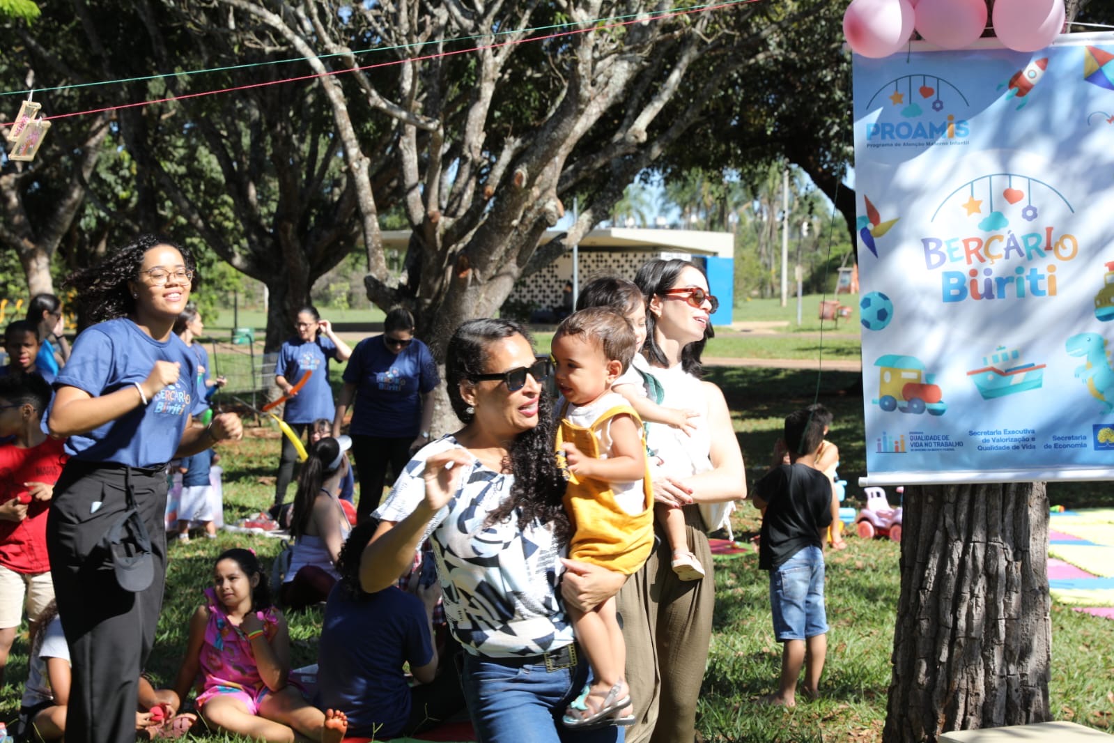 Berçário Buriti promove festa da família no Parque da Cidade
