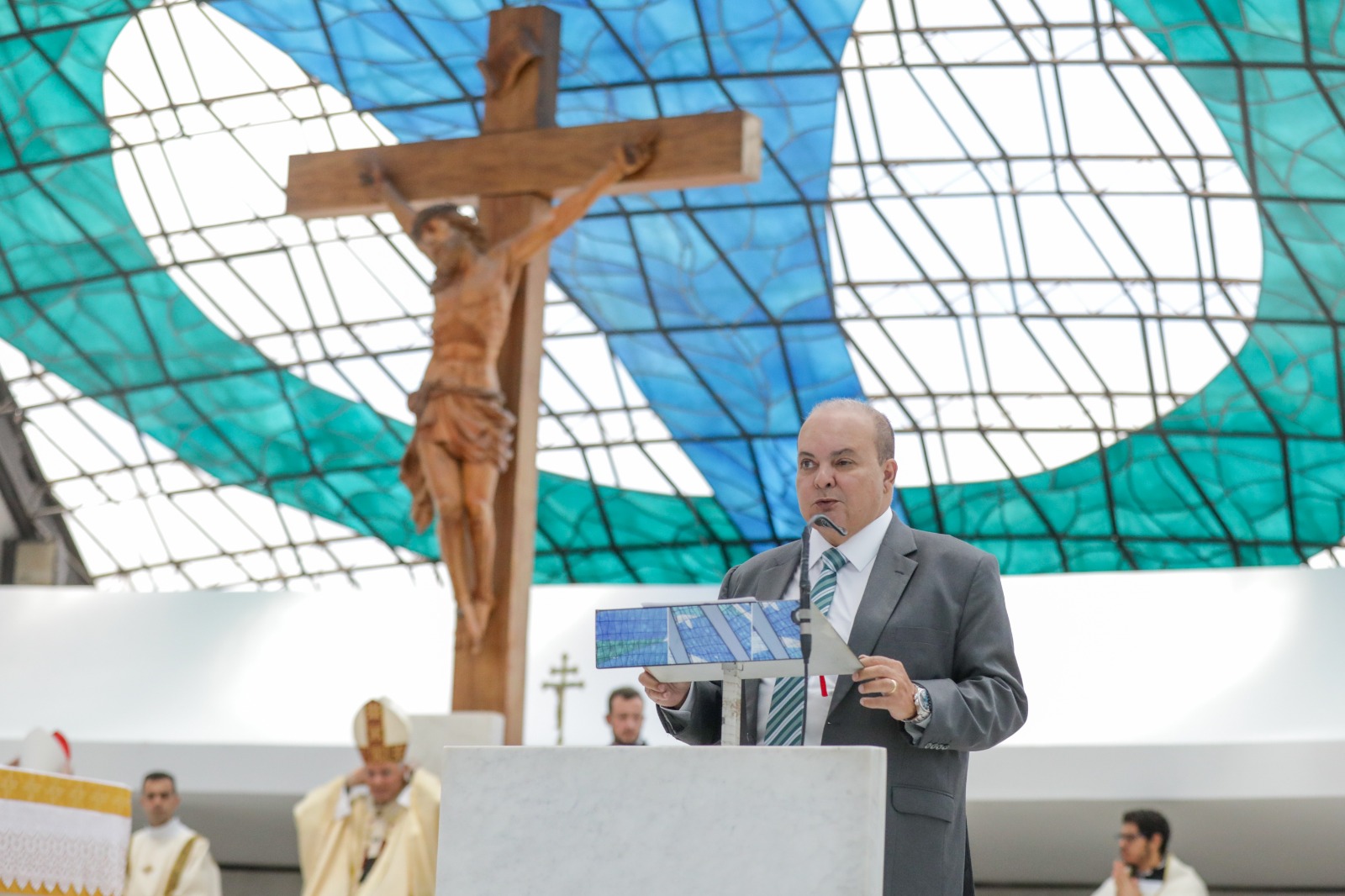 Missa na Catedral celebra aniversário de 64 anos de Brasília