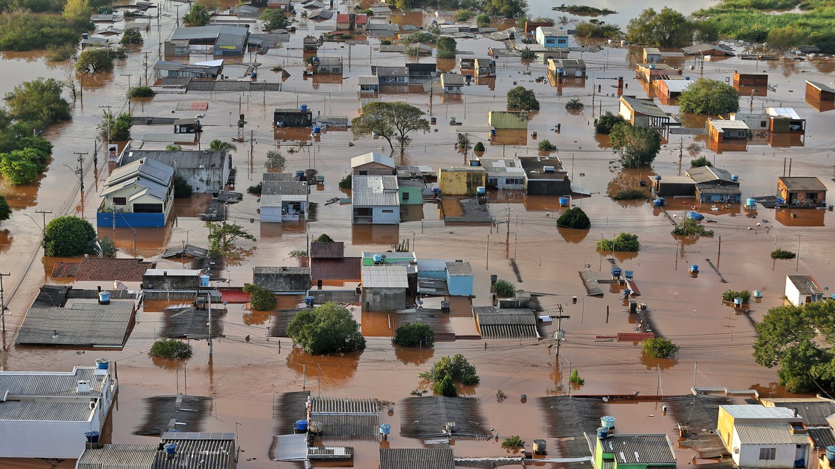 Doações a vítimas de enchente no Sul do país podem ser entregues ao Samu