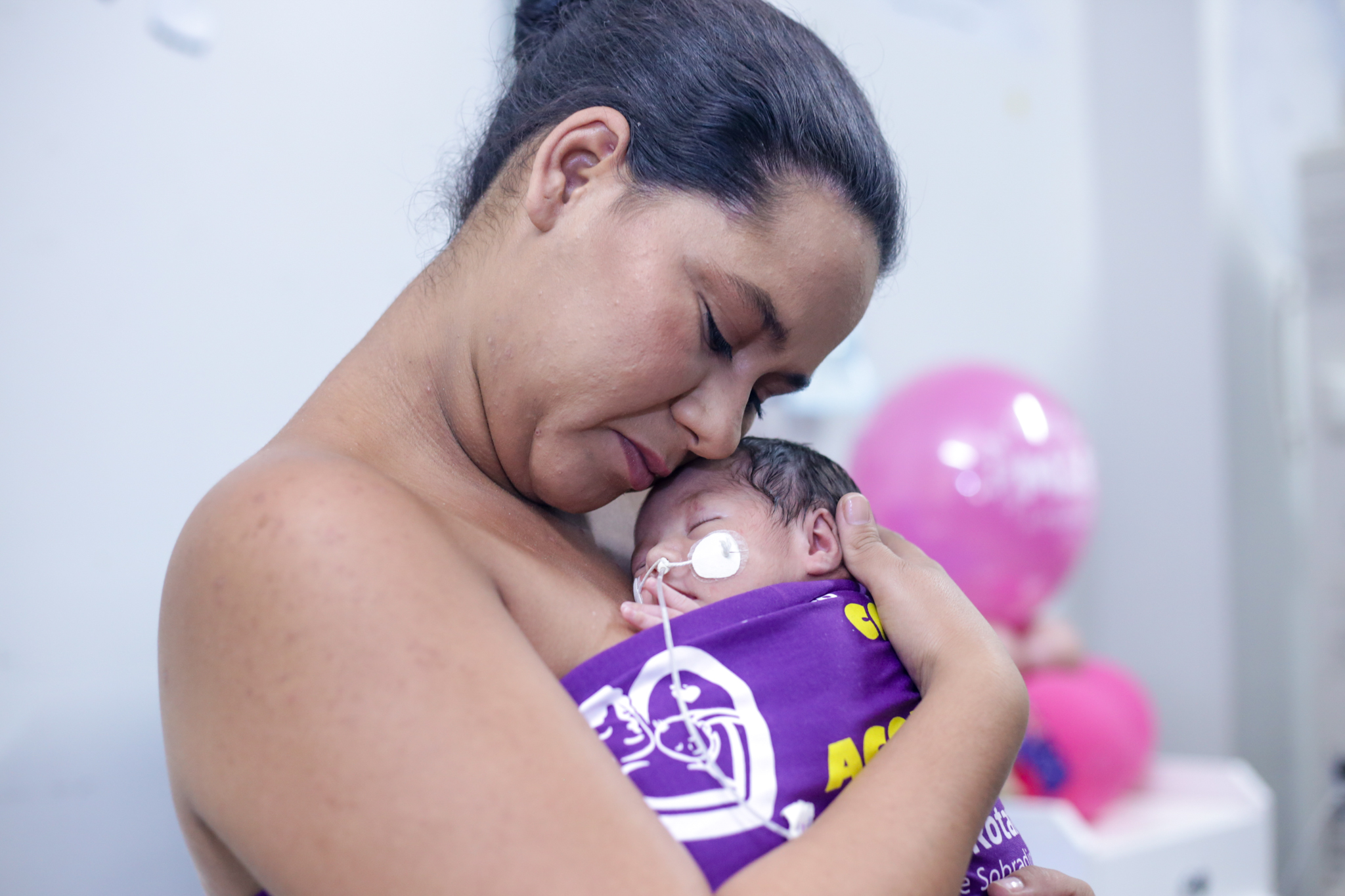 Mães têm dia especial no Hospital Regional de Ceilândia