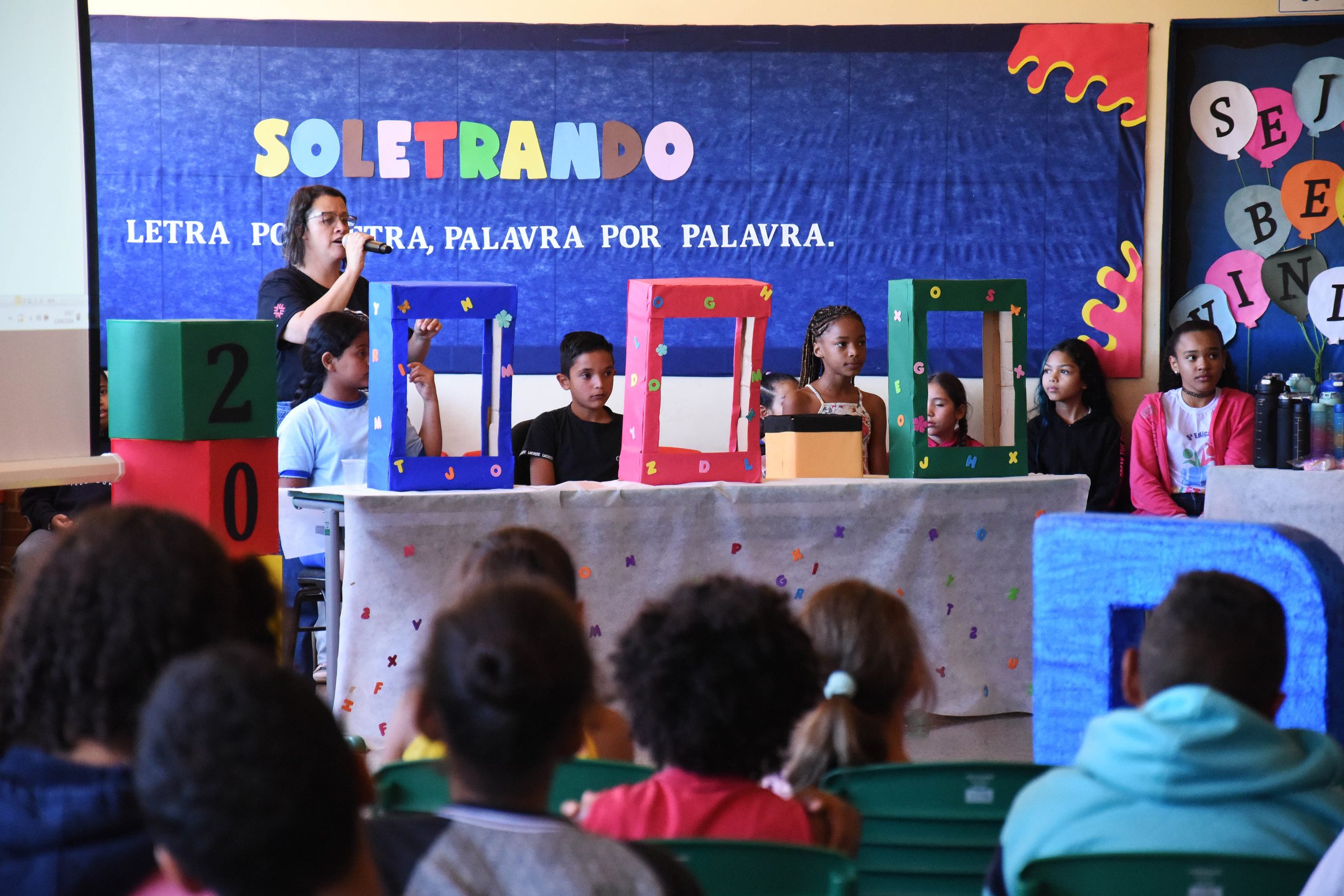 Projeto Soletrando no Campo auxilia alfabetização de alunos em Brazlândia