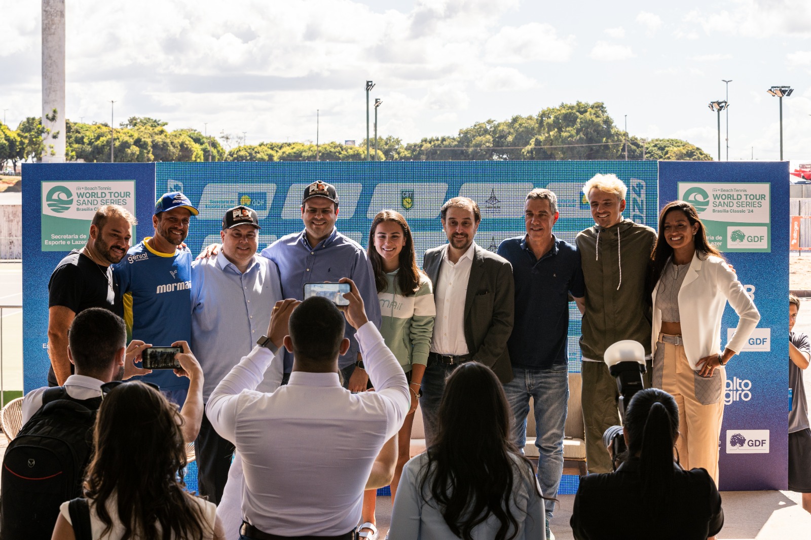 Brasília recebe torneio mundial de beach tennis até domingo (16)