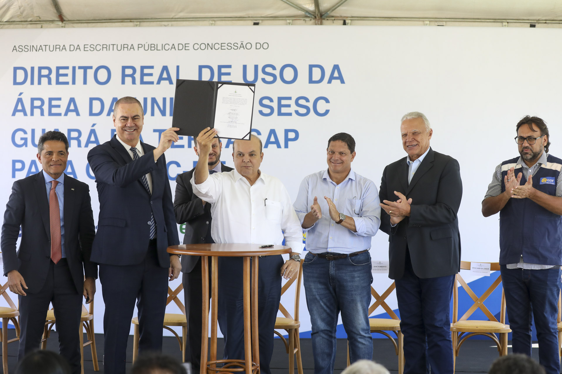 GDF entrega escritura ao Sesc do Guará, onde 25 mil pessoas são atendidas mensalmente