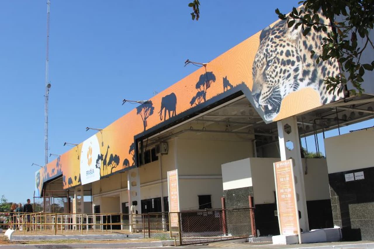 Zoológico de Brasília abre todos os dias em julho