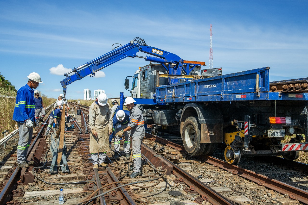 Metrô suspenderá operação em trecho de Ceilândia para a troca de trilhos