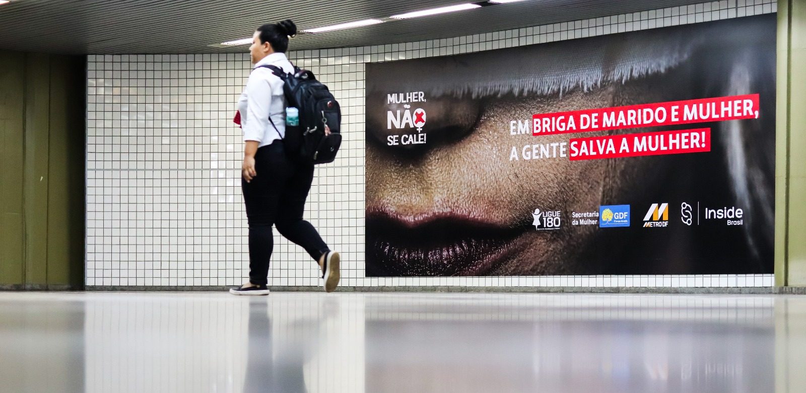 Feiras permanentes do DF terão ações educativas da campanha ‘Mulher, Não se Cale!’