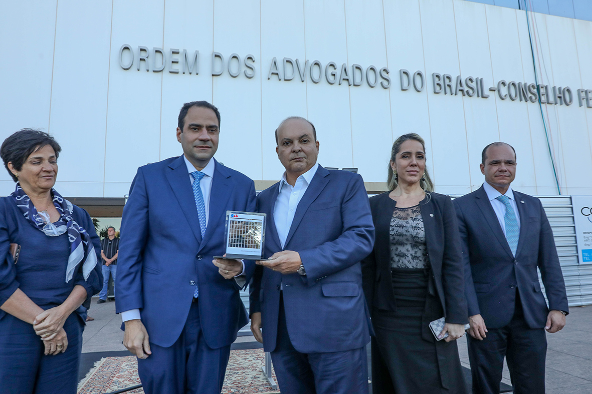 GDF e entidades recebem homenagem pela solidariedade ao incêndio na sede do Conselho Federal da OAB