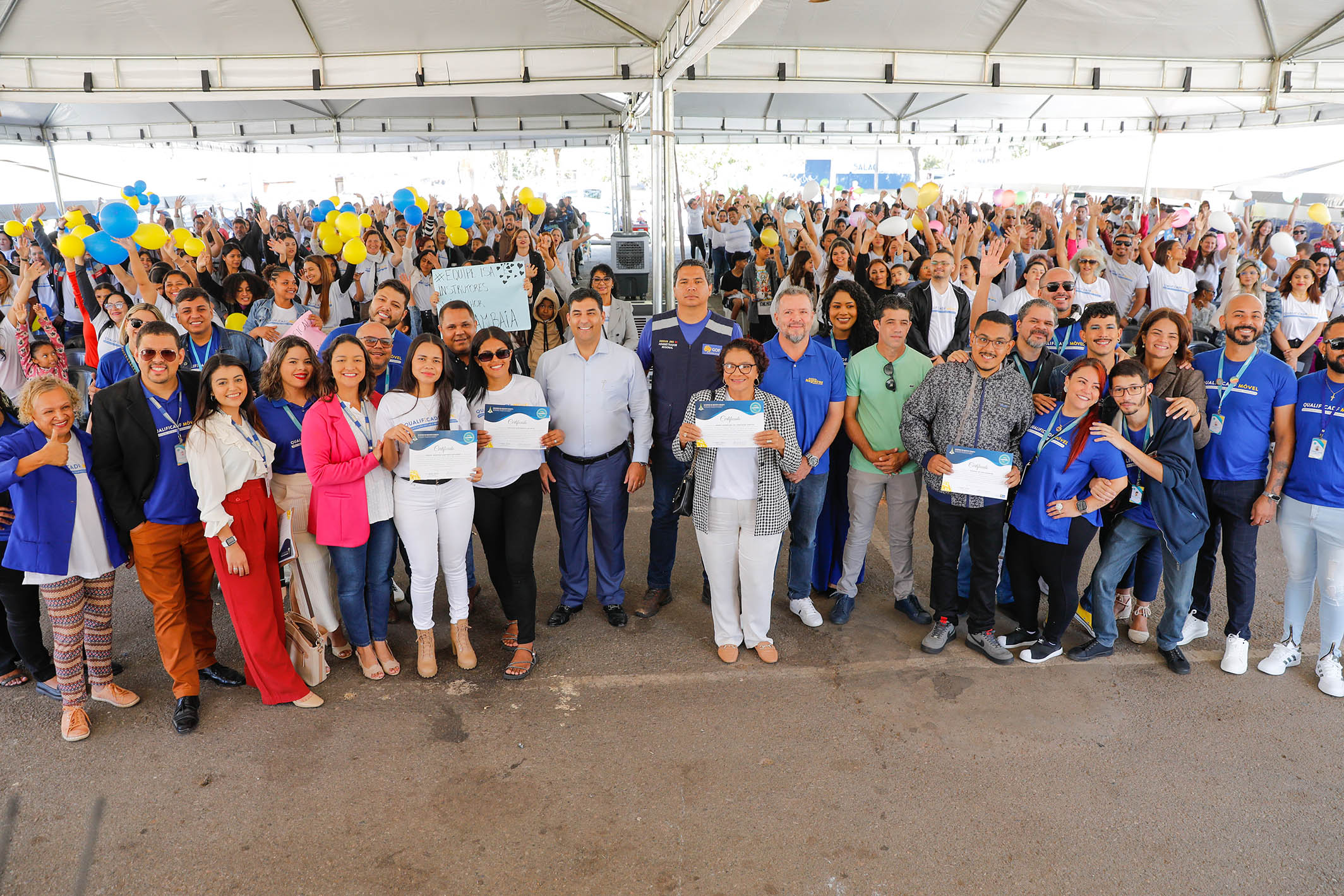 QualificaDF Móvel forma mais 641 alunos com capacitação gratuita e de qualidade