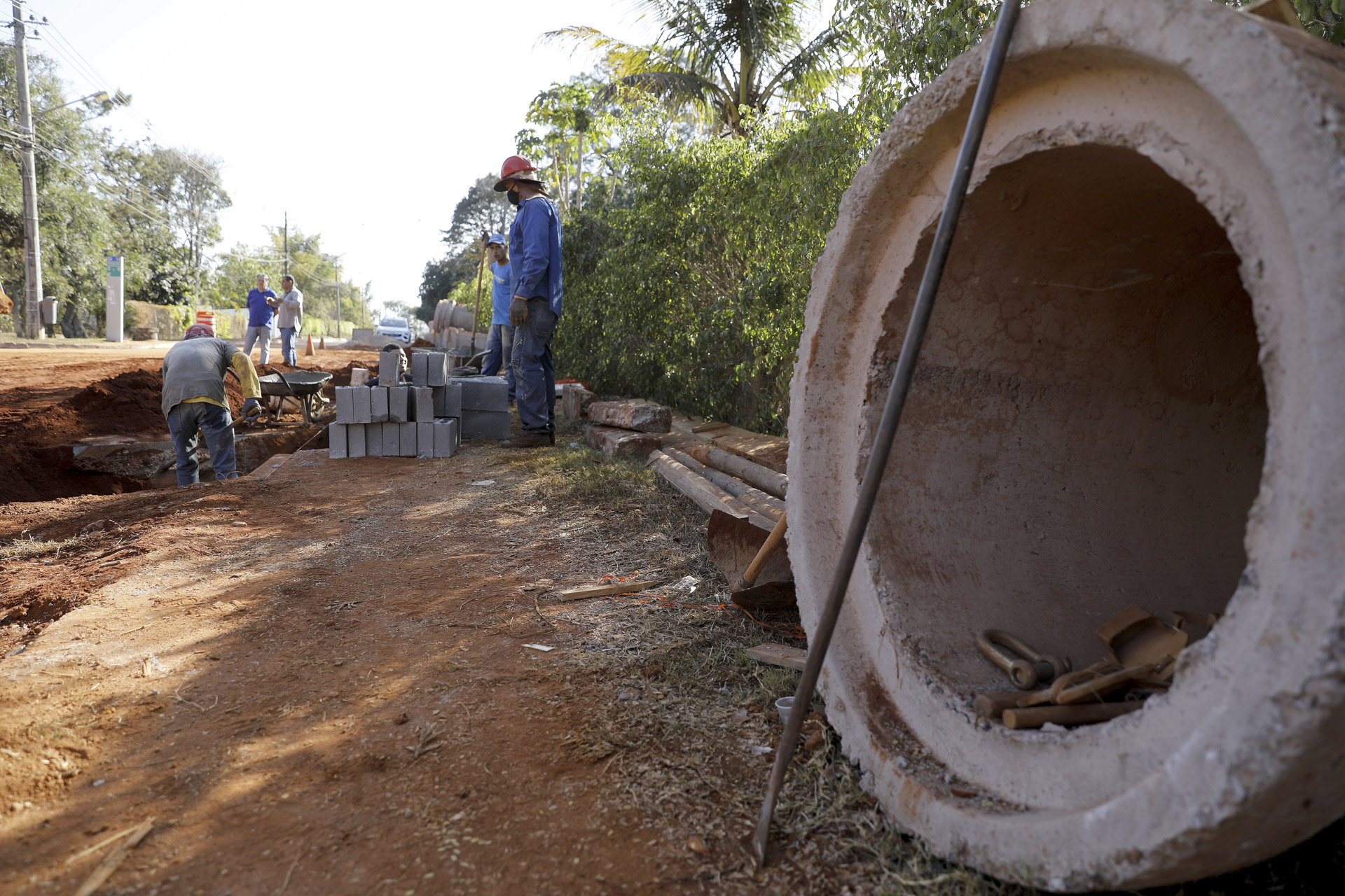 Lago Norte tem rede de drenagem ampliada e novas calçadas acessíveis